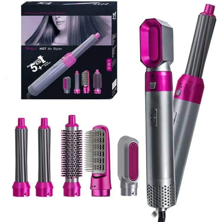 5-in-1 Hair Dryer & Styling Brush Kit