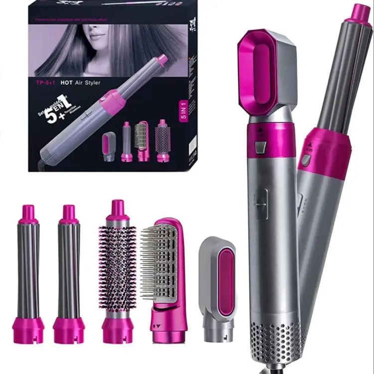 5-in-1 Hair Dryer & Styling Brush Kit