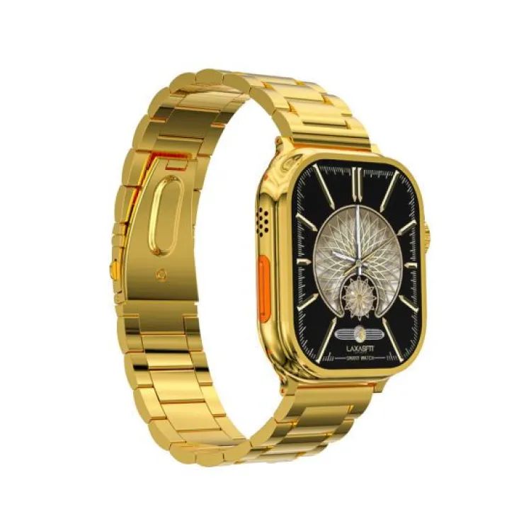 S9 Ultra Max 49mm Smart Watch in 24K Gold